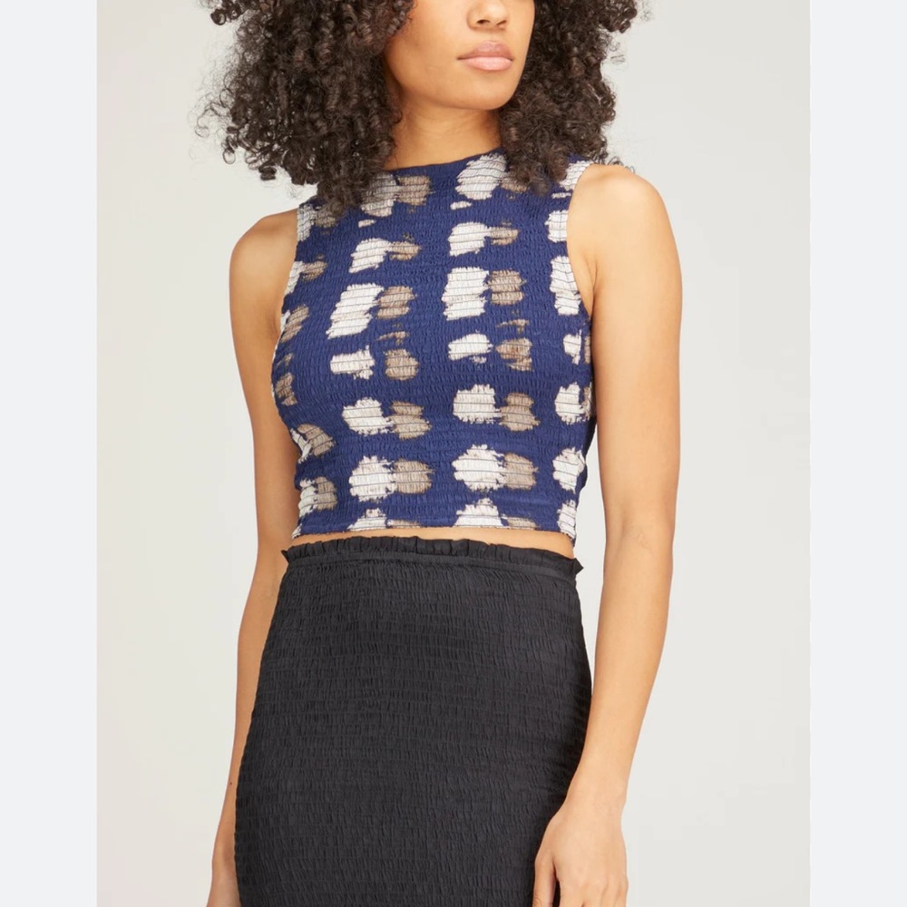 APIECE APART WILLOW SMOCK TANK.